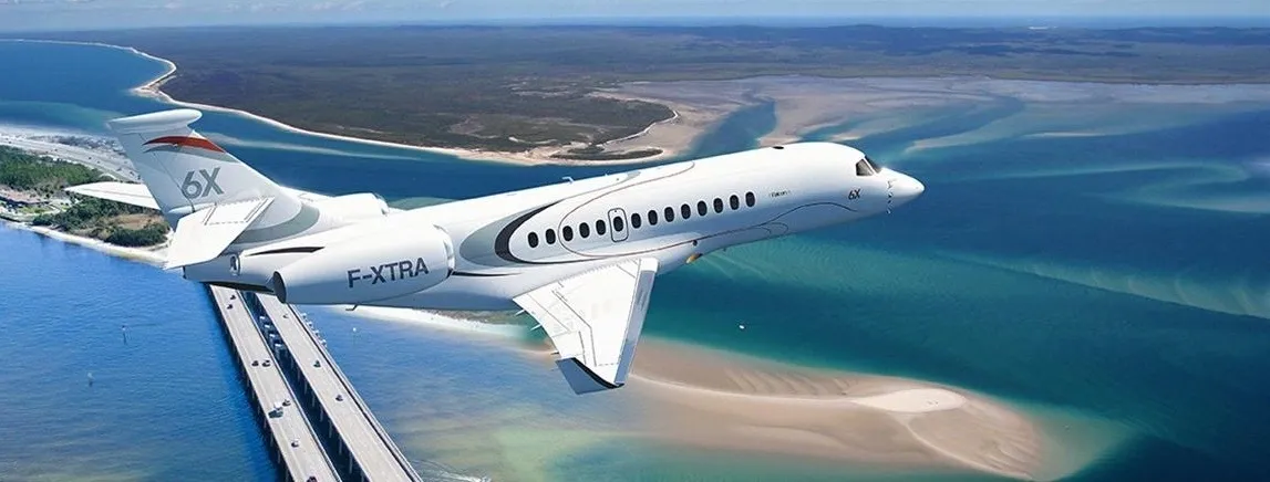Dassault Falcon 6X Rollout - Merignac